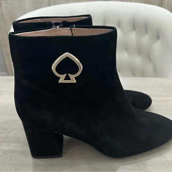 Kate Spade ♠️ Alihandra Suede Leather Boots - Picture 14 of 15